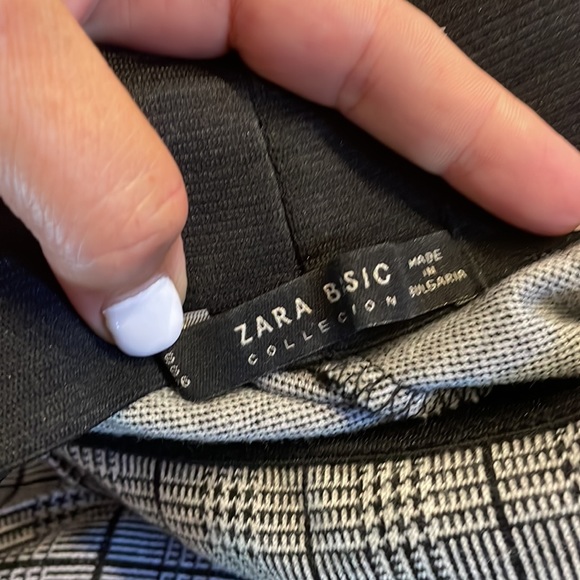 ZARA BASIC COLLECTION LEGGING pants SET OF 2 / bundle size Small patterned - Picture 4 of 9